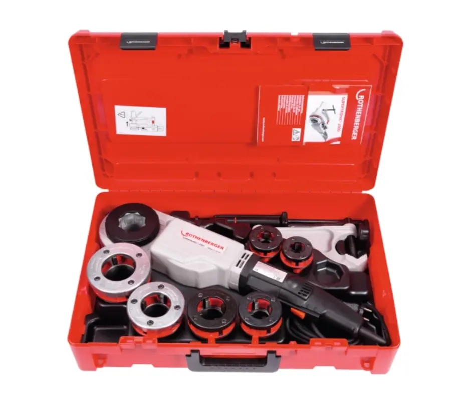Rothenberger Süpertronic 2000 St BSPT R Pafta Makinesi 2'' - Ücretsiz Sevk