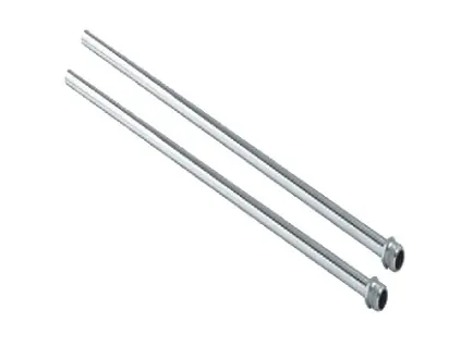 60 Cm Nipelli Düz Krom Uzatma Çubuğu