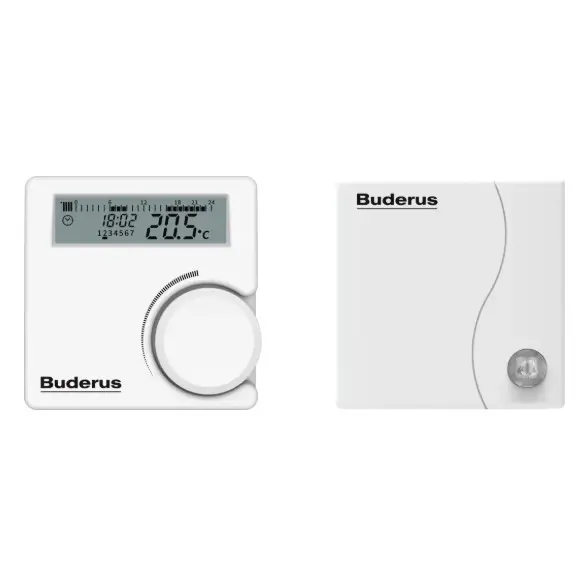 Buderus Rt32Rf* Kablosuz Ve Programlanabilir Oda Kumandası - Ücretsiz Sevk