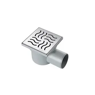Mts 509 Yer Süzgeci Üstü Krom 10X10 / 32 MM- Ücretsiz Sevk